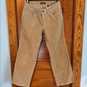 Eddie Bauer Light Brown Corduroy Pants 8P